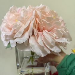 Flowers Arranged In Vase 