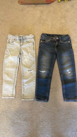 Little girls size 5 jeans Zara and true religion