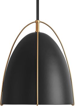 Modern 3-Light Black Dome Pendant Light – Kitchen Island or Dining Room – NEW! 🔥