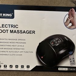 Fit King Electric Foot Massager - Brand New Unopened