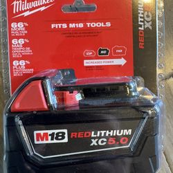 Milwaukee Battery XC 5.0 NEW