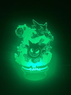 3D LED Multicolors Night Lights 