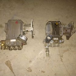 2 pressure washer pumps