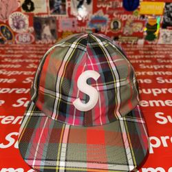 Supreme S/S 19 Gore Tex Olive S Logo 6 Panel Hat 