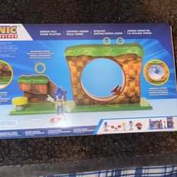 Sonic the Hedgehog Green Hill Zone Playset