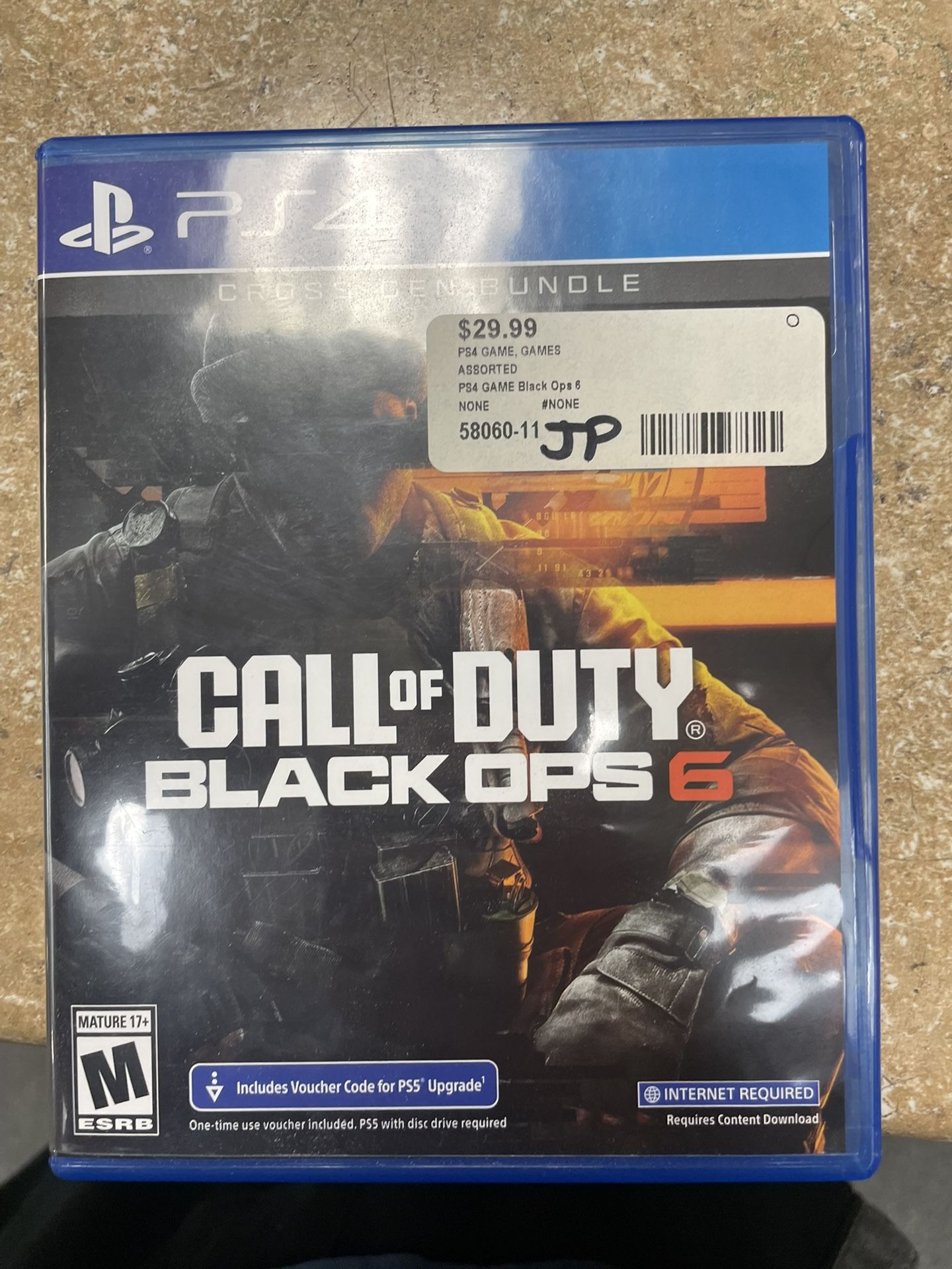 Black Ops 6 for the PS4