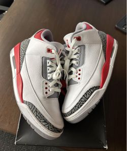 Jordan 3 Fire Red 