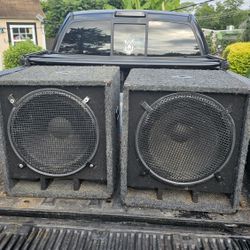 2 Free 15" Or 18" Speakers In Cabinets
