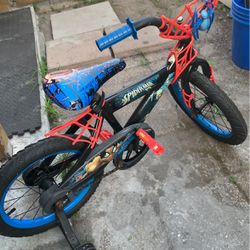16” Spider-Man  Bicycle