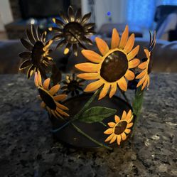 Sunflower Candle Holder 