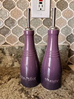 Le Creuset oil & vinegar set Ombré Purple Rare