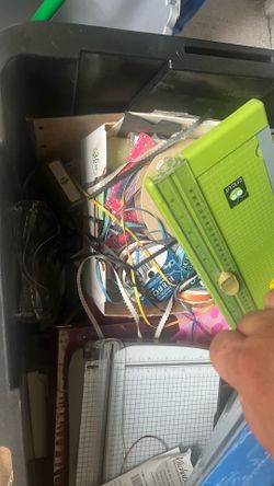 Whole tote of craft supplies