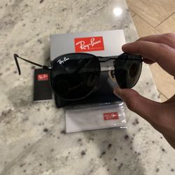 NEW Ray-Ban Sunglasses Unisex Hexagon Flat Lenses 