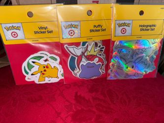 Target X Pokemon 30th anniversary Stickers