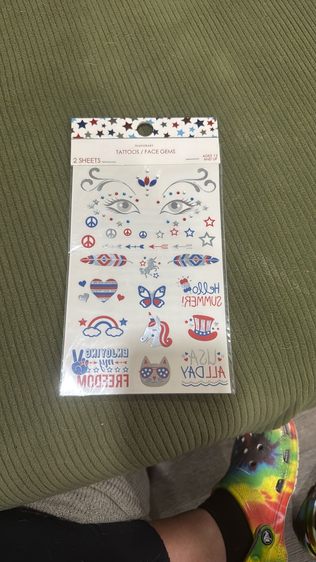 Temporary Tattoos / Face Gems