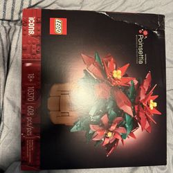 Lego poinsettia