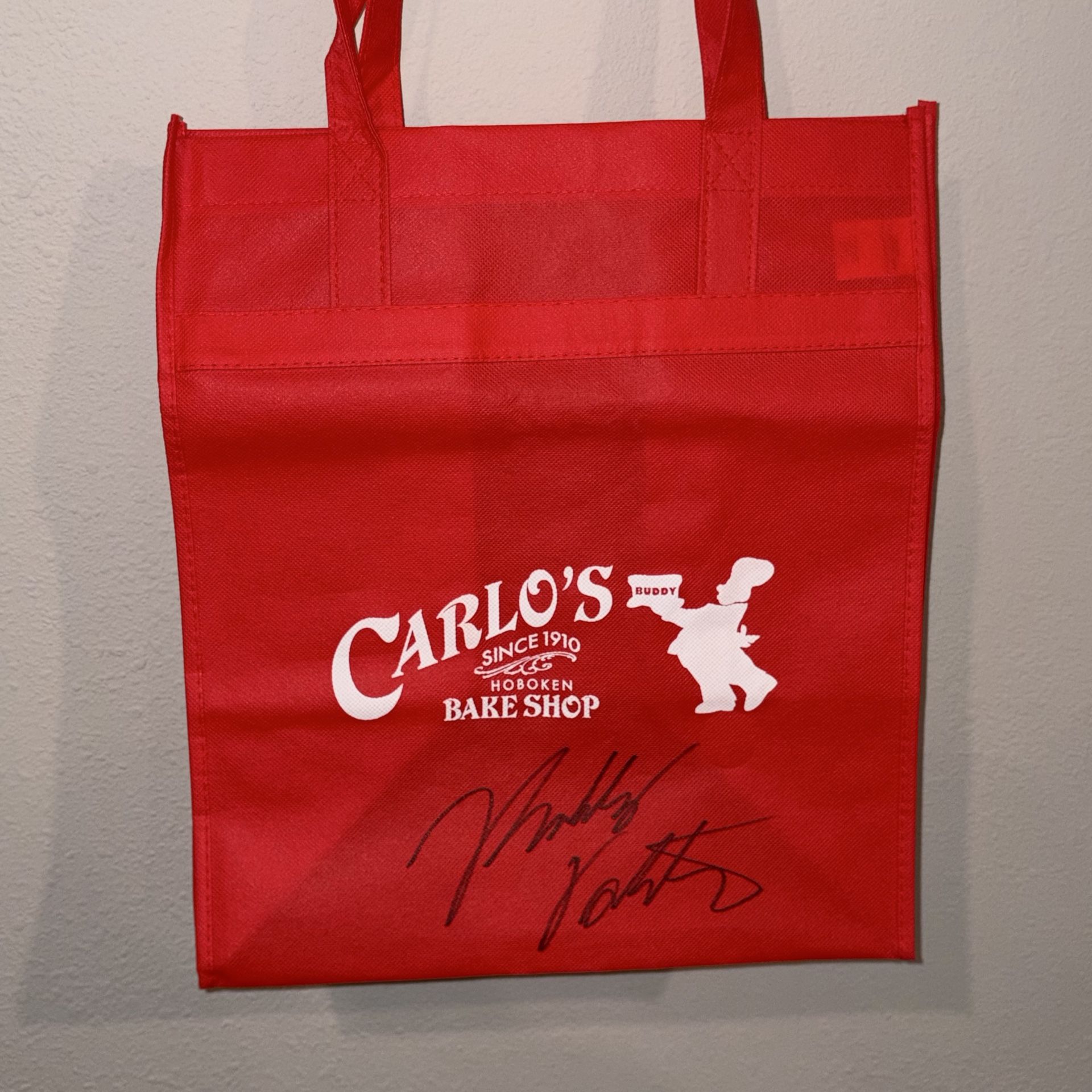 SIGNED Buddy Valastro Cake Boss Tote Bag - Autographed Collectible