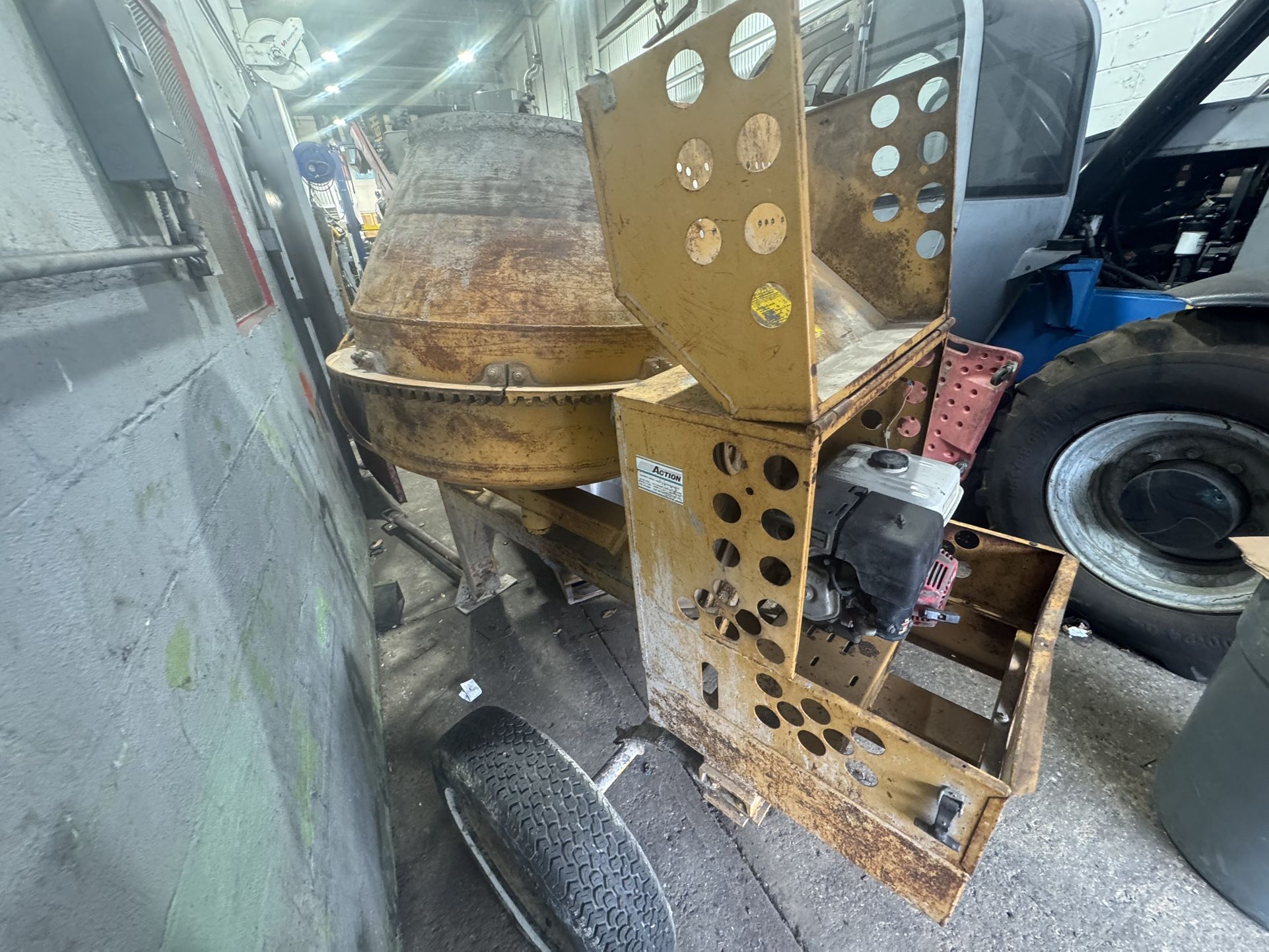 Engine Driven Cement Mixer - Towable