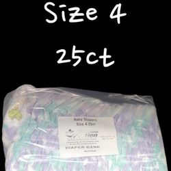 Baby Diapers Size 4 / 25ct NEW!