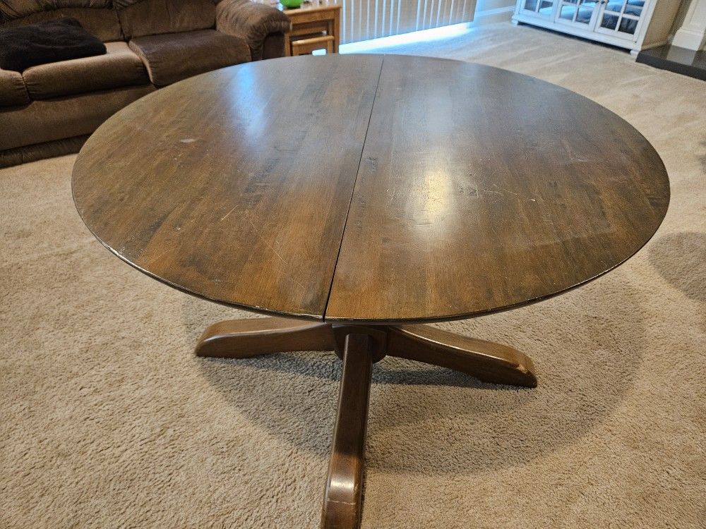 Solid Wood Dining Room Kitchen Table
