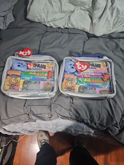 2 platinum beanie baby membership kits in good condition never opened