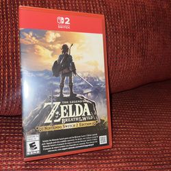The Legend Of Zelda Breath Of The Wild For Nintendo switch 2 
