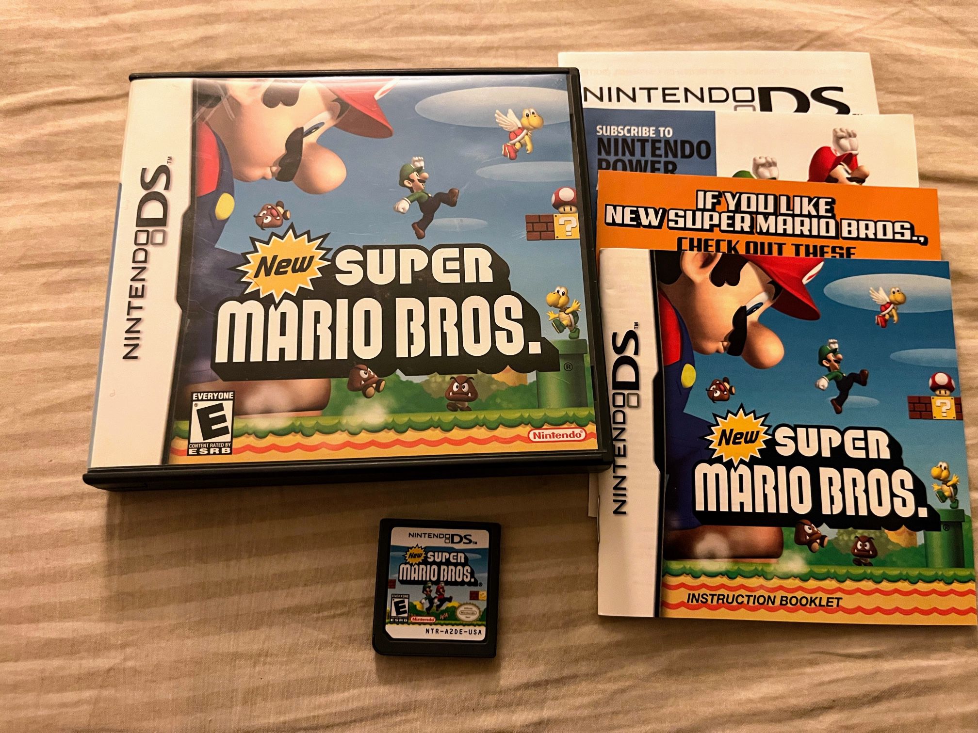New Super Mario Bros Nintendo DS Complete