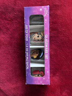 Disney Princess Shot Glasses