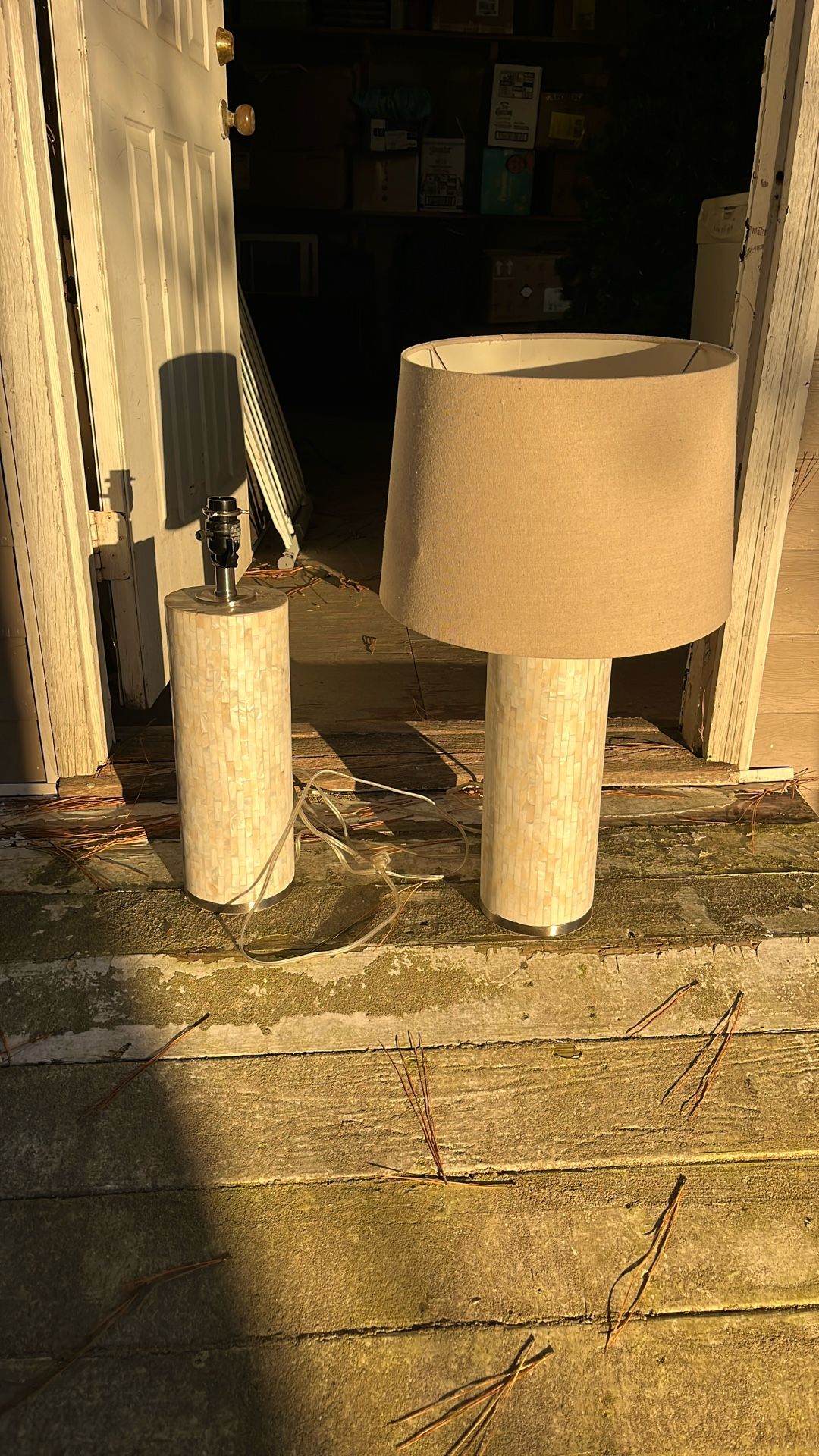 New Lamps And 1 Lamp Shade