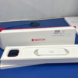  Red Apple Watch . iCloud Locked 