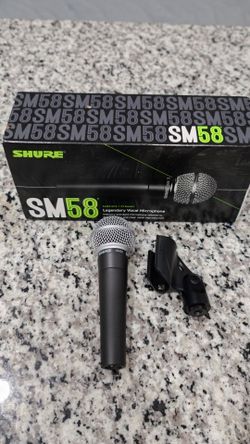 Shure SM58 Dynamic Professional XLR Mic