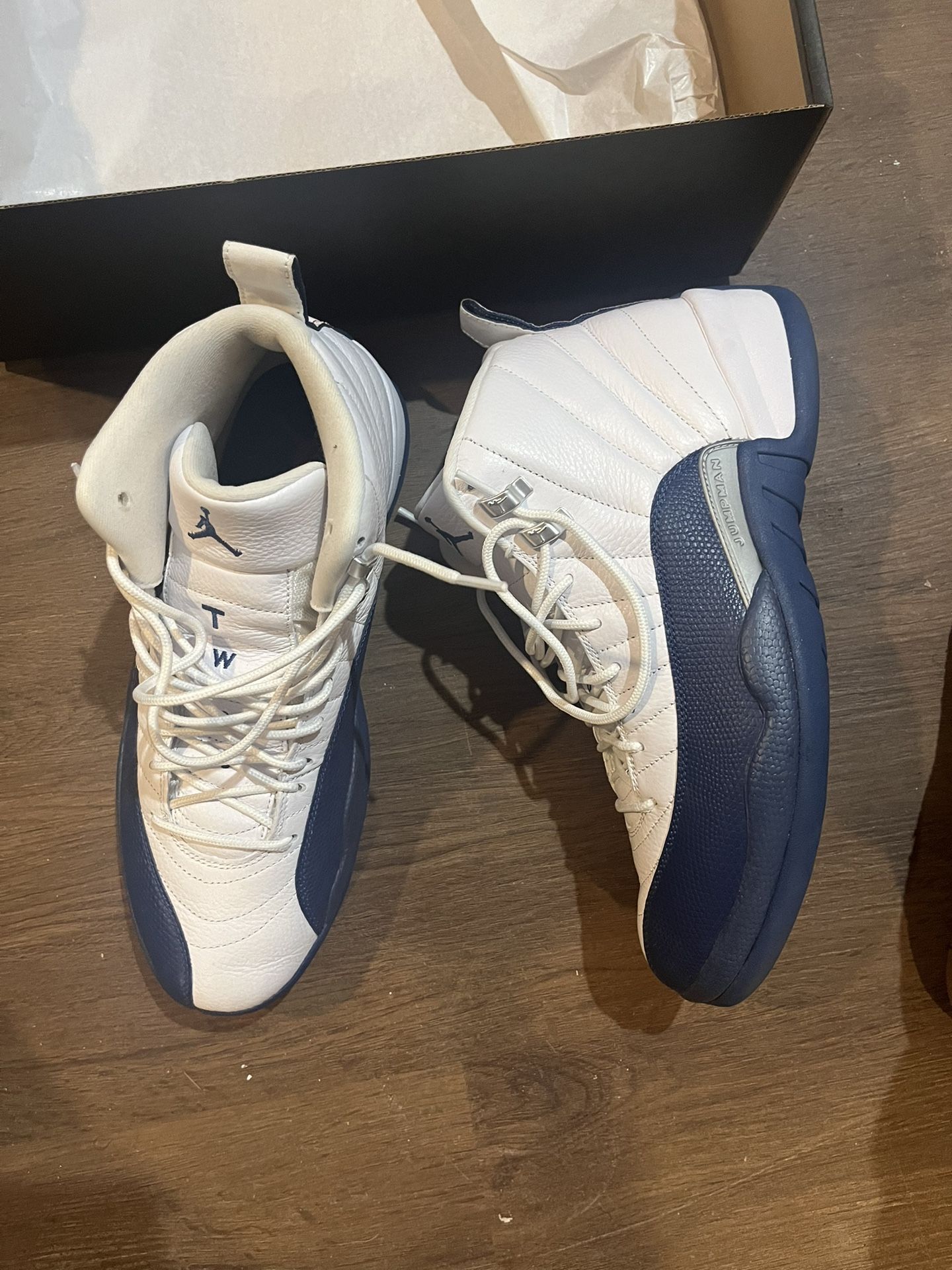 french blue jordan 12's
