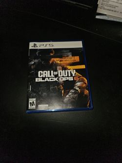 Call Of Duty Black Ops Playstation 5