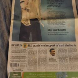 Michael Jackson Death Newspaper 