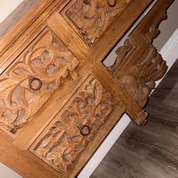 Antique Entry Console Table