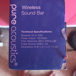 Wireless Sound Bar