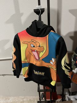 Pokemon Charizard Hoodie Kids Or Youth Size 6-8