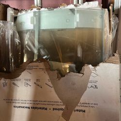 Stand-Up Shower  Kit Glass Sliding Doors