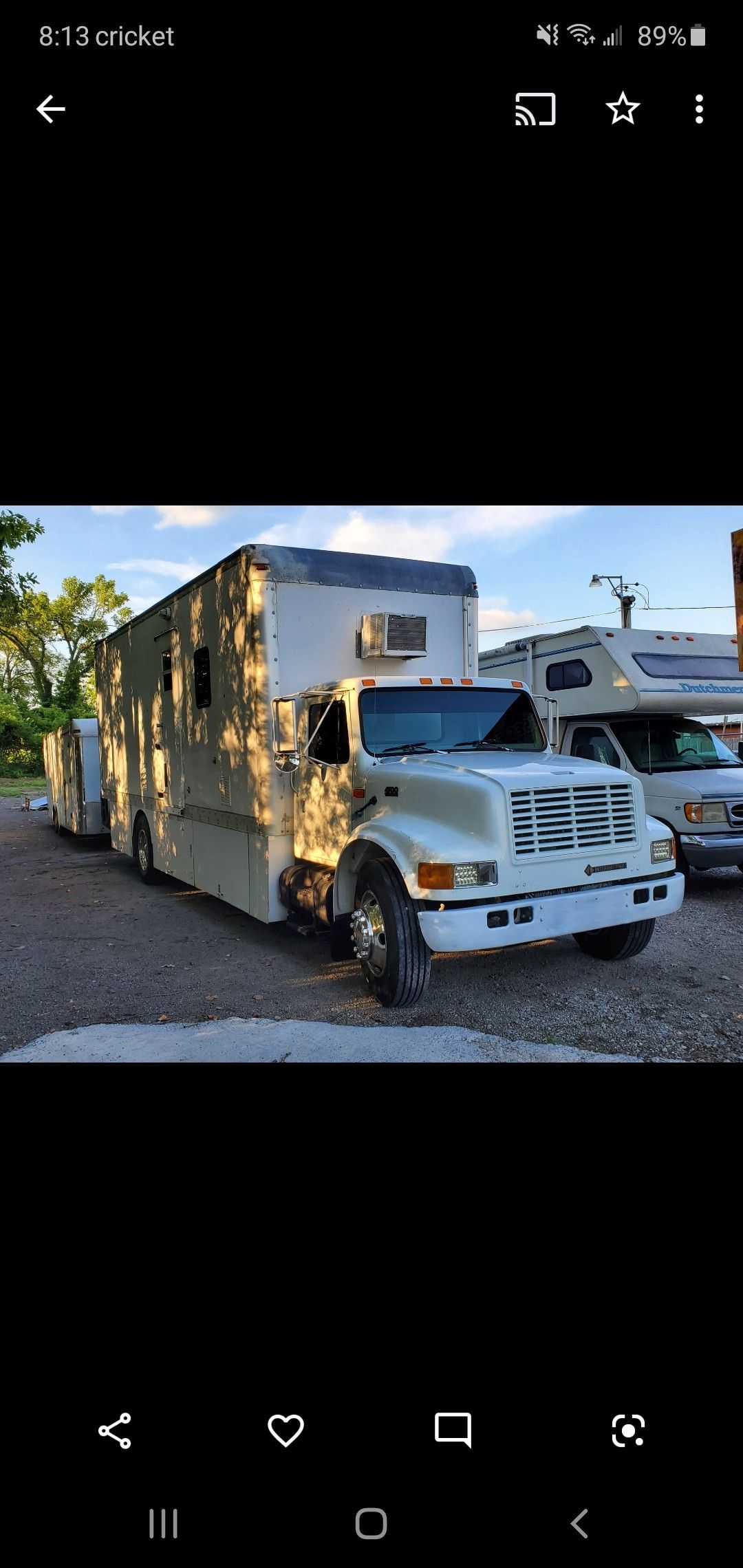 International 4700. Rv motorhome