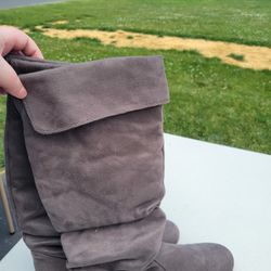 Gray Boots Women's 