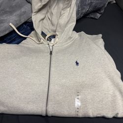 Grey Polo Jacket 