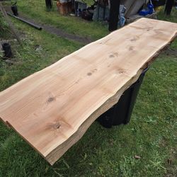 CEDAR SLAB Wood Project 