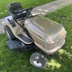 Auto Trans Riding Lawn Mower With Available Bagger System 