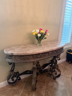 Marble table top