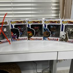 Spider-Man Across The Spiderverse Funko Pops