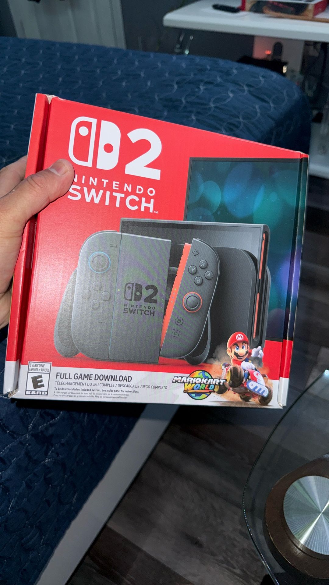 Nintendo Switch 2 Console + Mario Kart World Bundle (Digital Download in Console)
