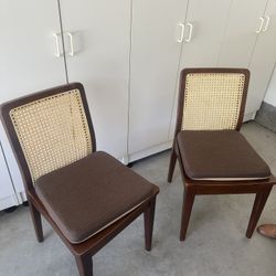 Safavieh Home Collection Benicio Dark Brown/Natural Rattan Dining Chair 