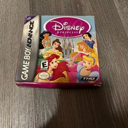 Disney princess Gba game boxed