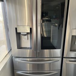 Lg Insta View Front Door Refrigerator 28 Cubic