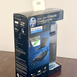 New! HP 90W Slim Power Adapter For Ultrabook Laptops 